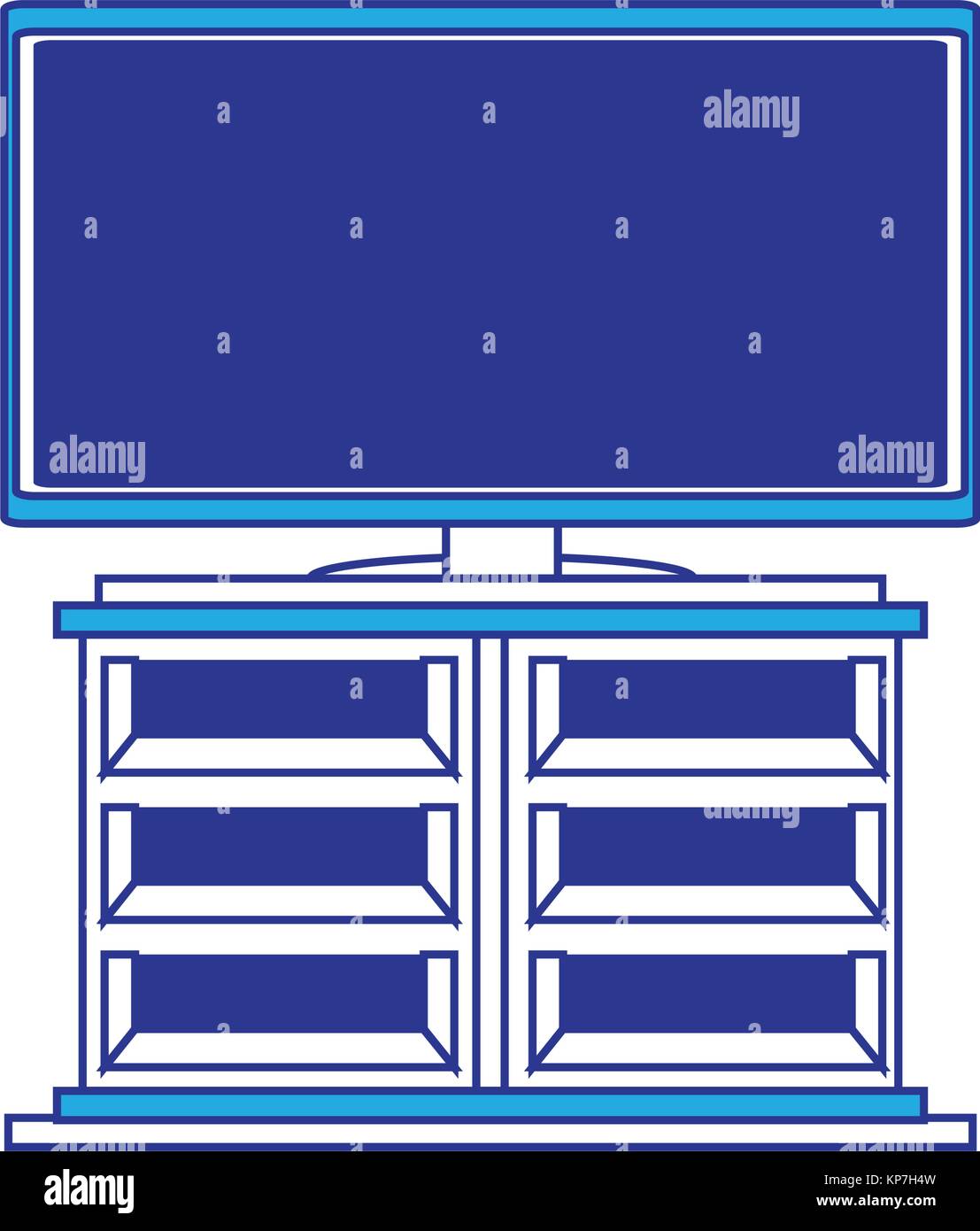 flat television icon Stock Vector Image & Art - Alamy