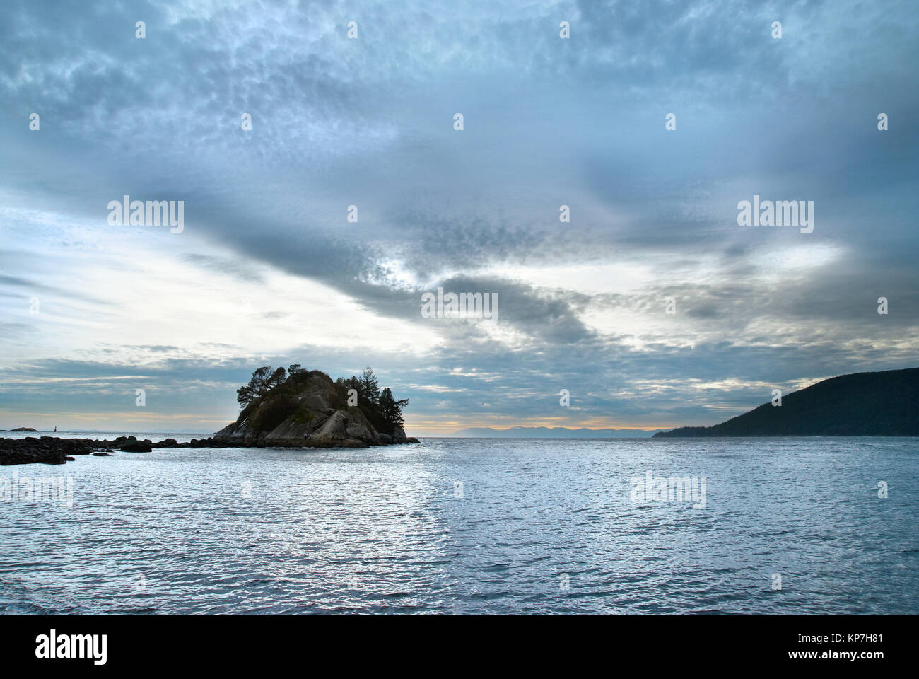 Island in the sea Stock Photo Alamy