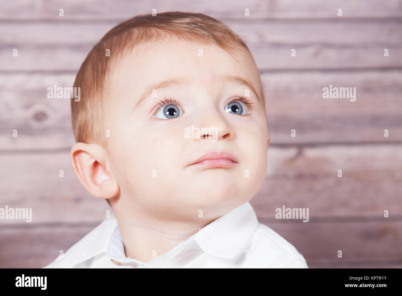 Baby boy portrait Stock Photo