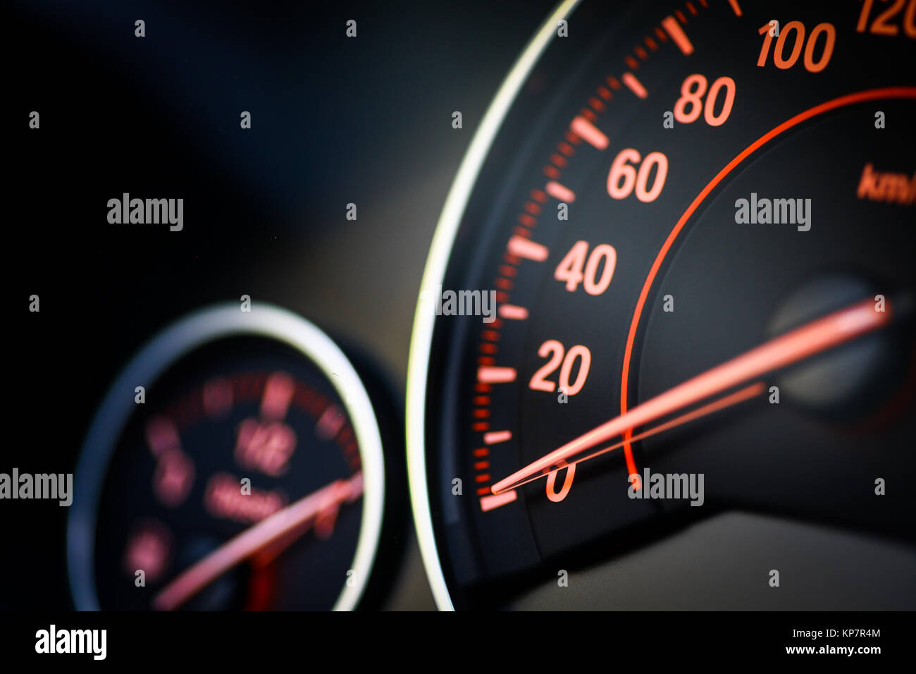 Car speedometer detail Stock Photo - Alamy