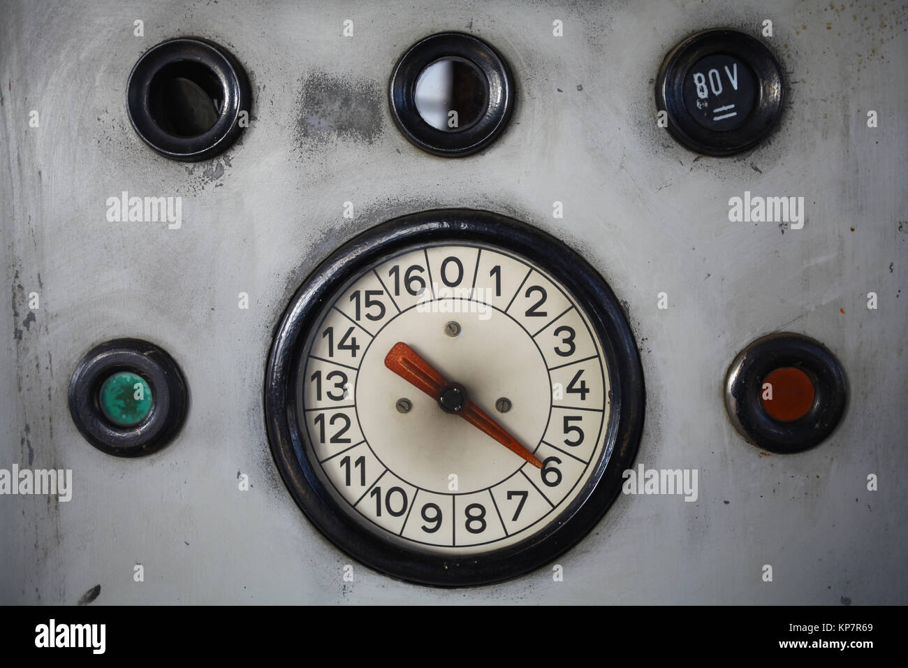Old pressure gauge Stock Photo - Alamy
