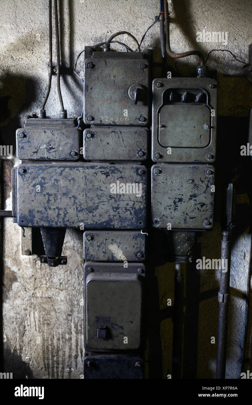 Vintage Electrical System Stock Photo Alamy