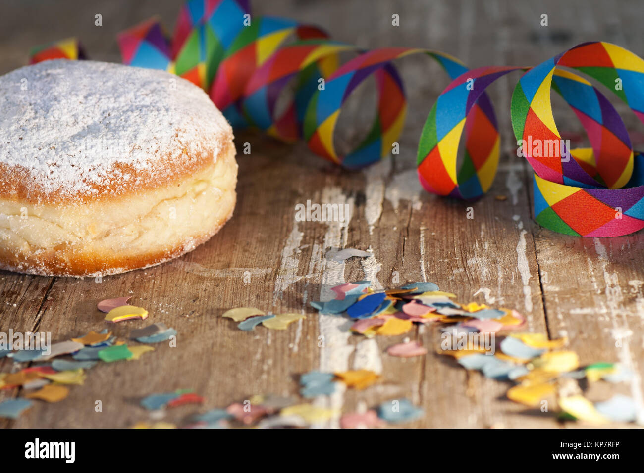 delicious donuts for mardi gras Stock Photo