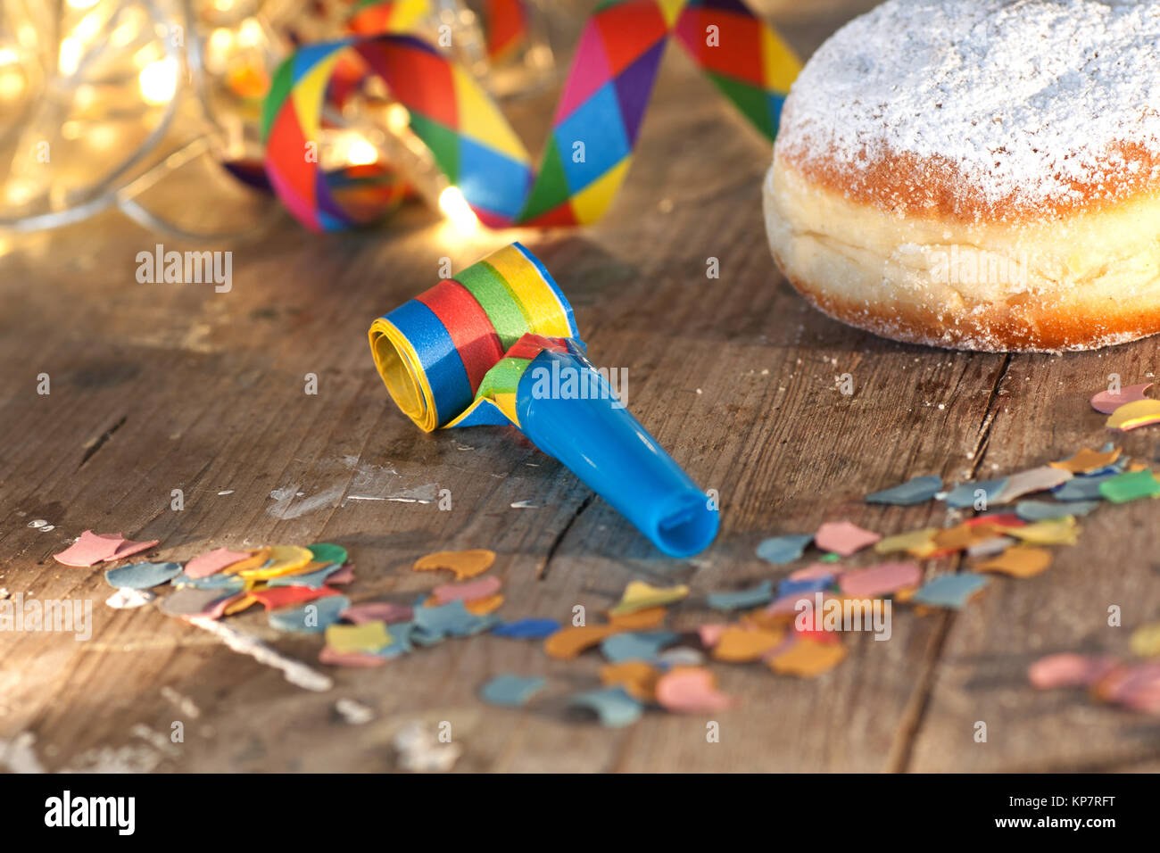 delicious donuts for mardi gras Stock Photo