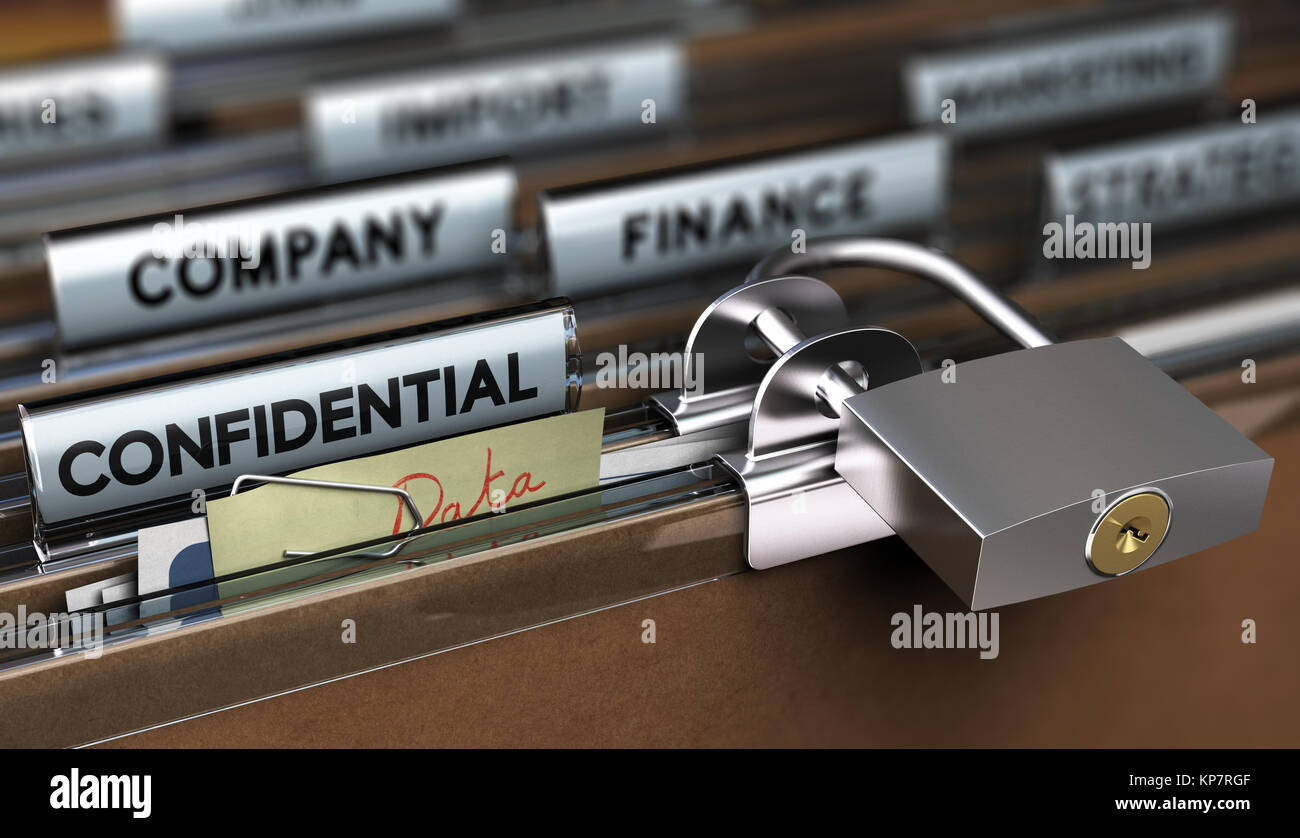 Sensitive Data Protection, Poor Security Stock Photo Alamy