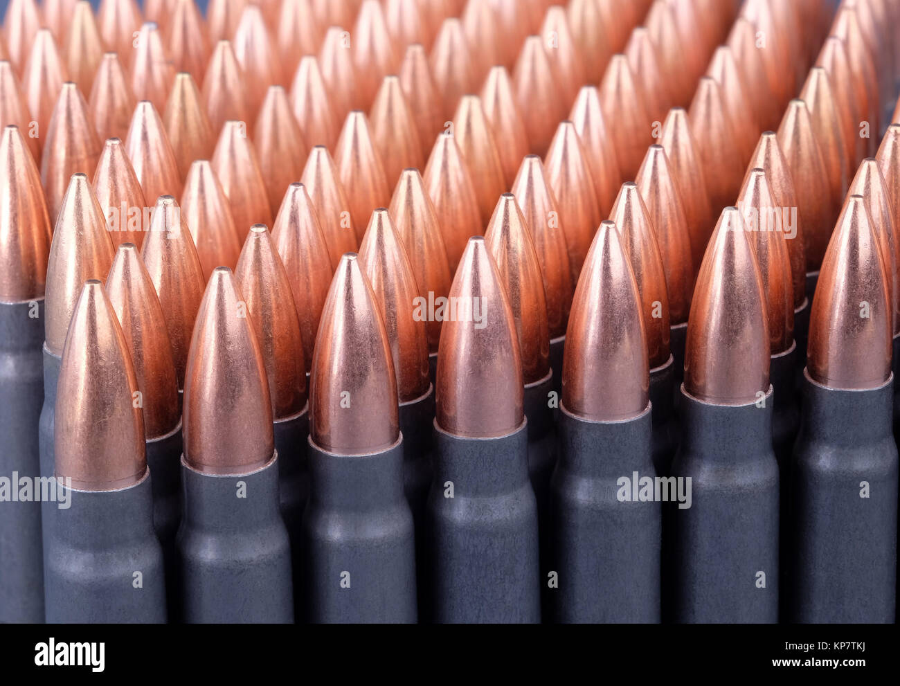 Live ammunition for automatic weapons or rifles Stock Photo Alamy