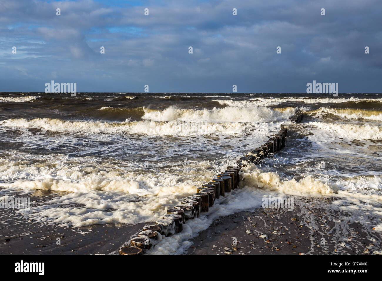 Baltic Sea beach Stock Photo