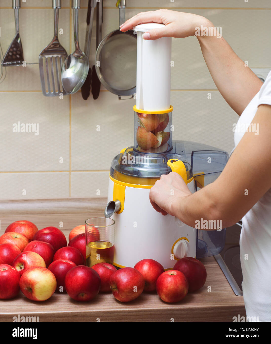 Healthy Apple Juice Stock Photo Alamy