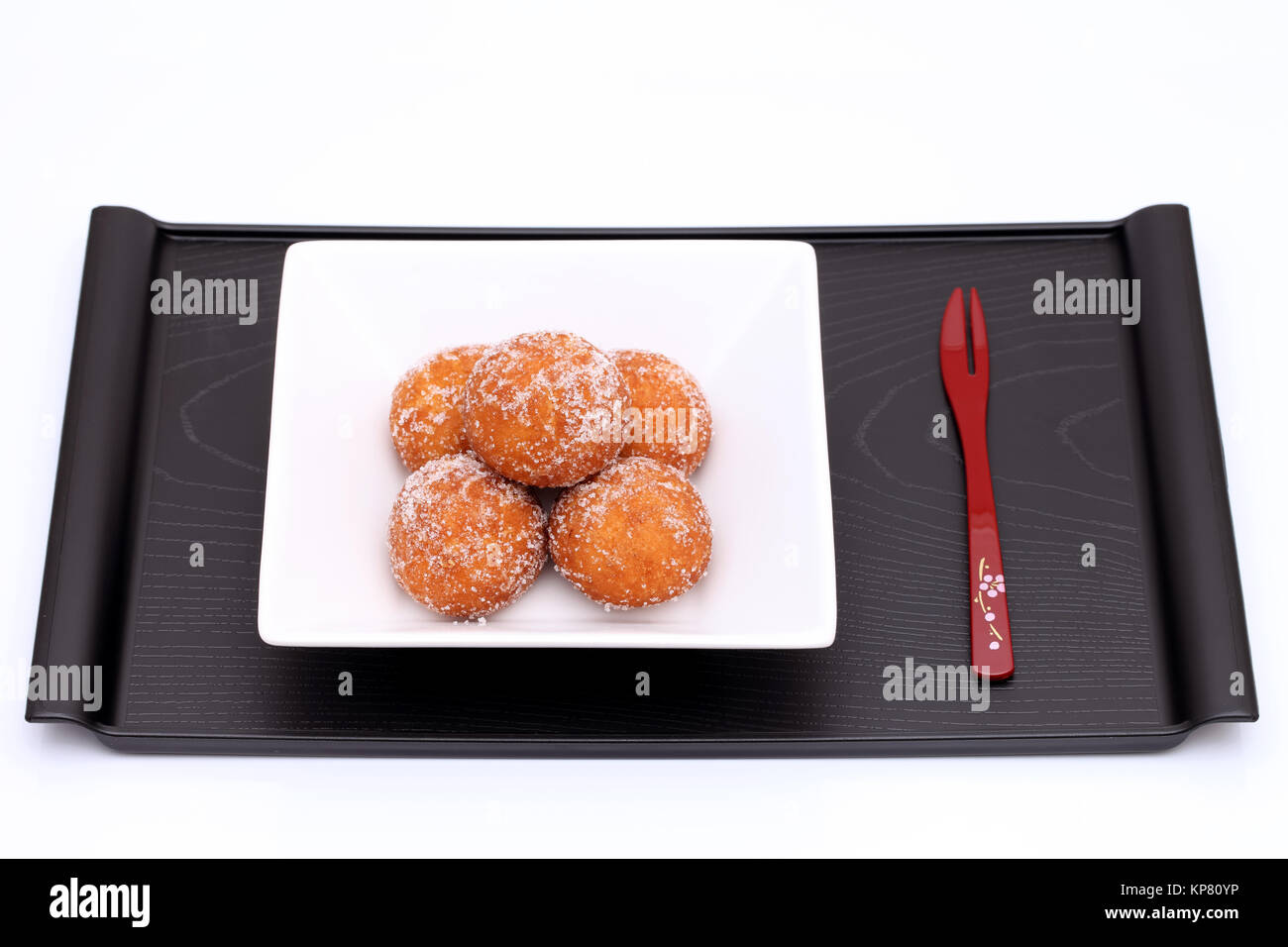 Japanese sugar round donut Stock Photo