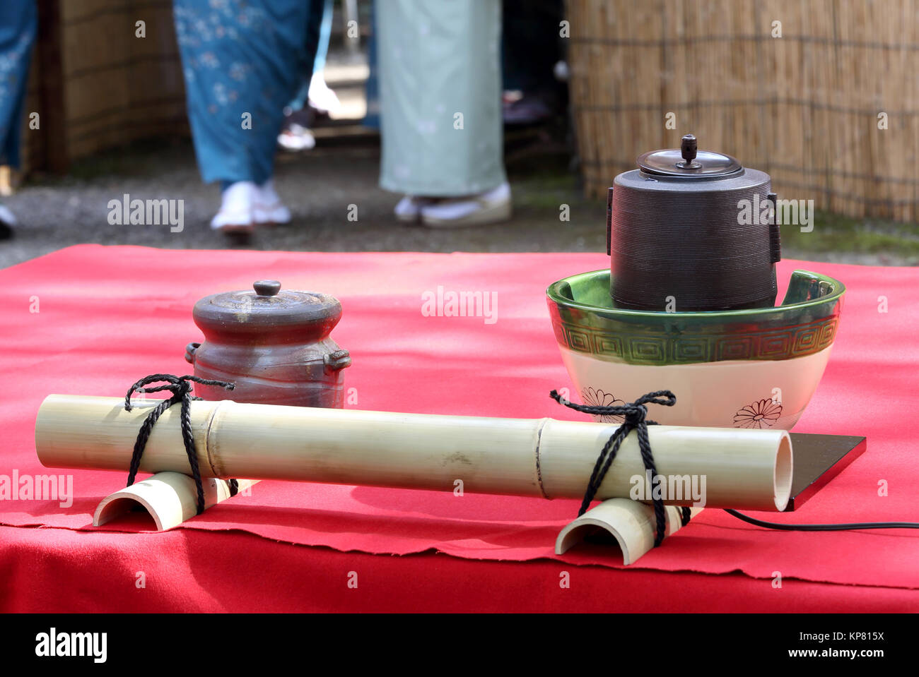 panese tea ceremony in garden Stock Photo Alamy