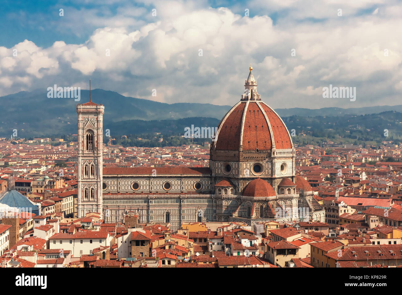 Die Kathedrale Santa Maria del Fiore in Florenz Stock Photo