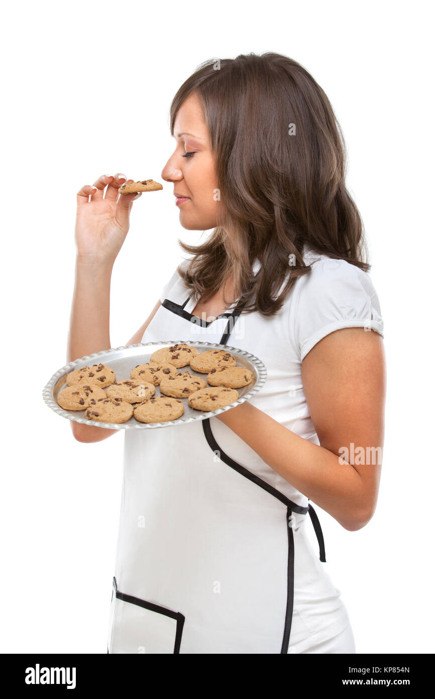 Licking chocolate cookie hires stock photography and images Alamy
