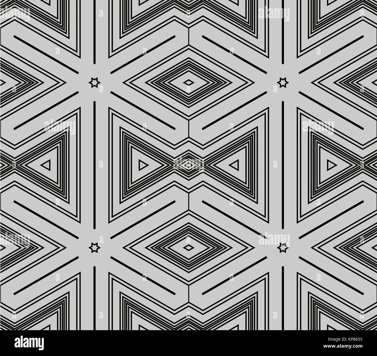 Abstract geometric background, seamless diamond and triangle pattern ...