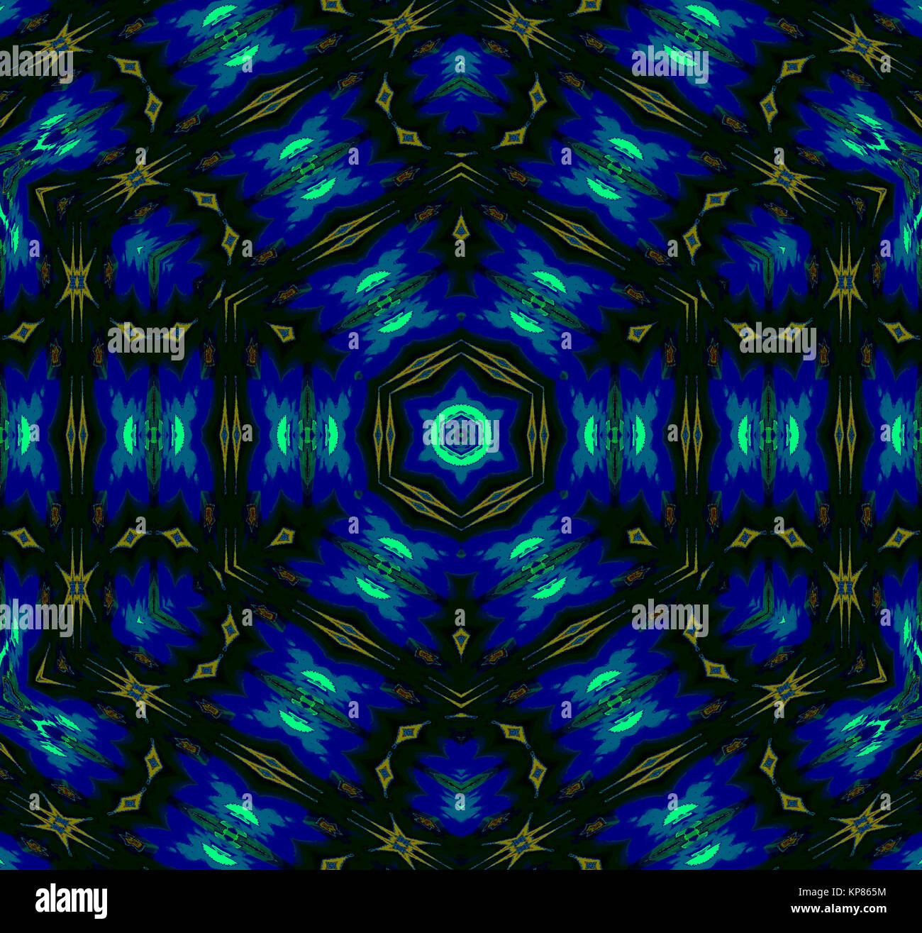 Crazy Diamonds Illusion Blue