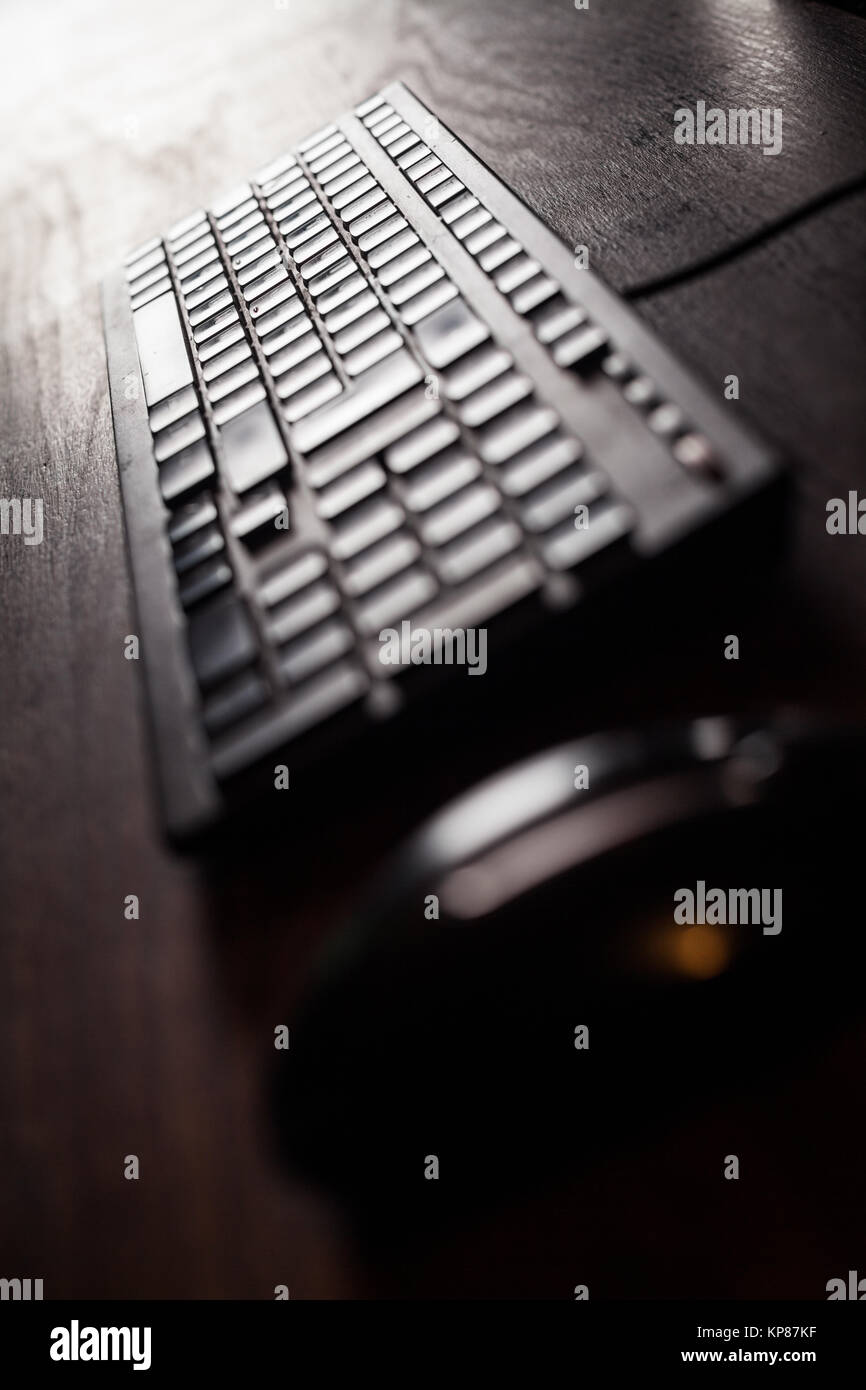 Computer keyboard detail Stock Photo Alamy