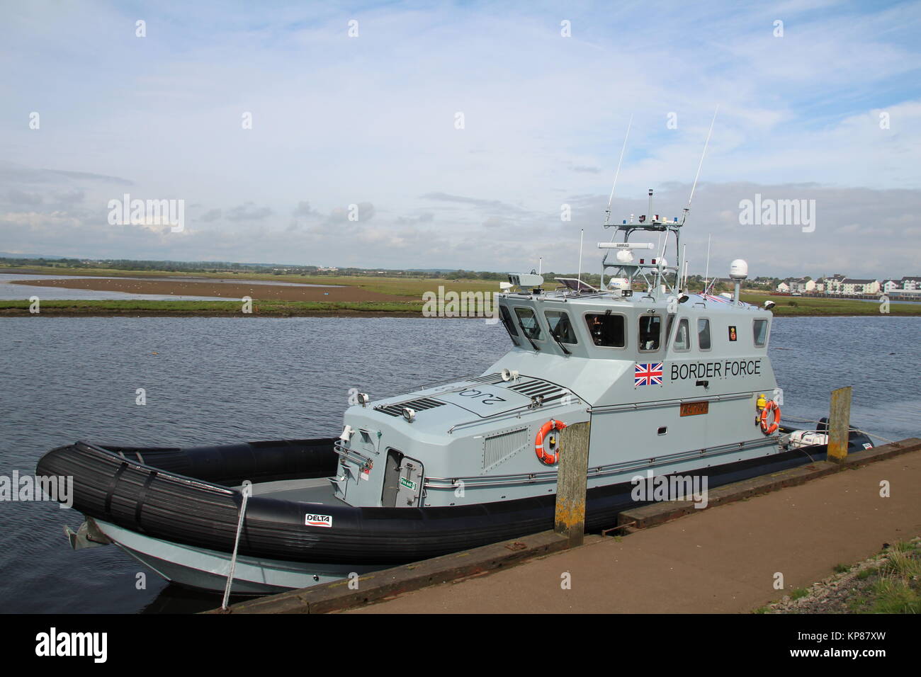 Hmc Active, A 20 Metre Coastal Patrol Vessel Operated By The Uk Border 