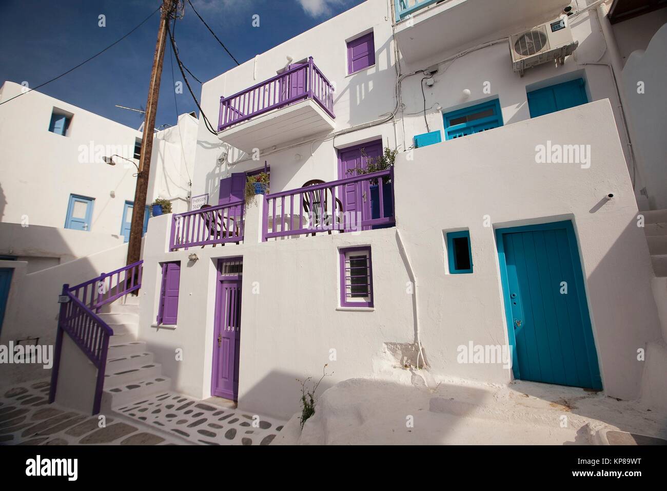 Traditional Greek Railing High Resolution Stock Photography and Images ...