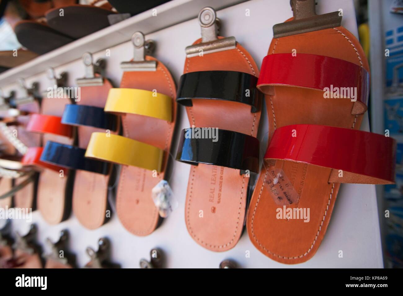 Greek sandals hi-res stock photography and images - Alamy