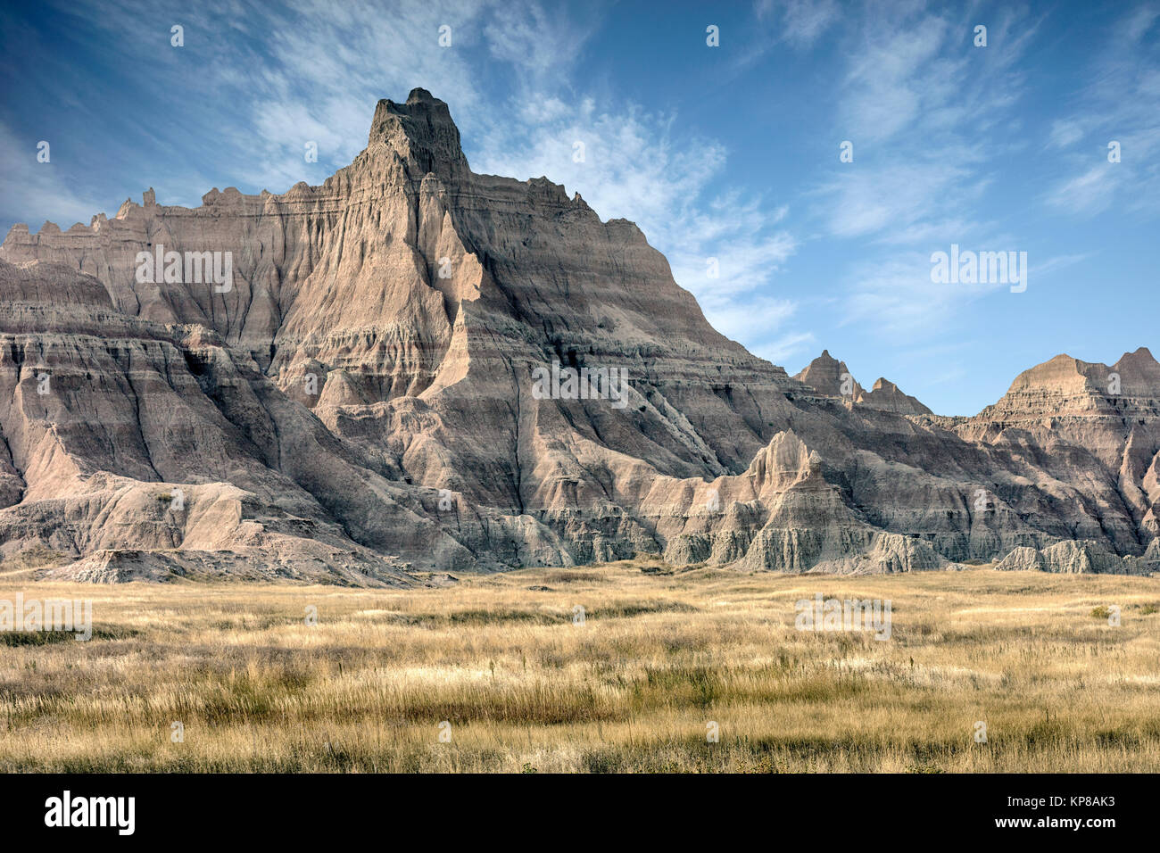 Badlands National Park, South Dakota, USA Stock Photo