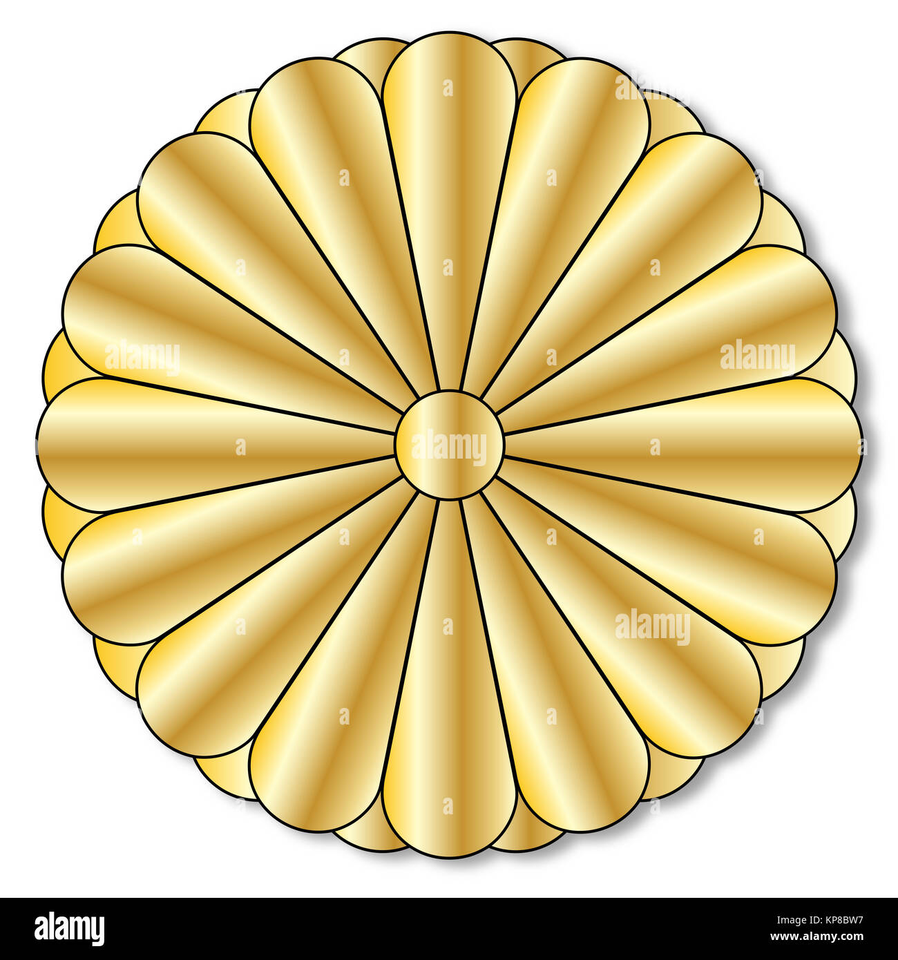 Imperial Seal of Japan Stock Photo Alamy