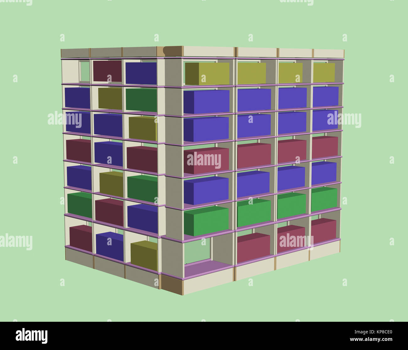 Wooden compartments shelving hires stock photography and images Alamy