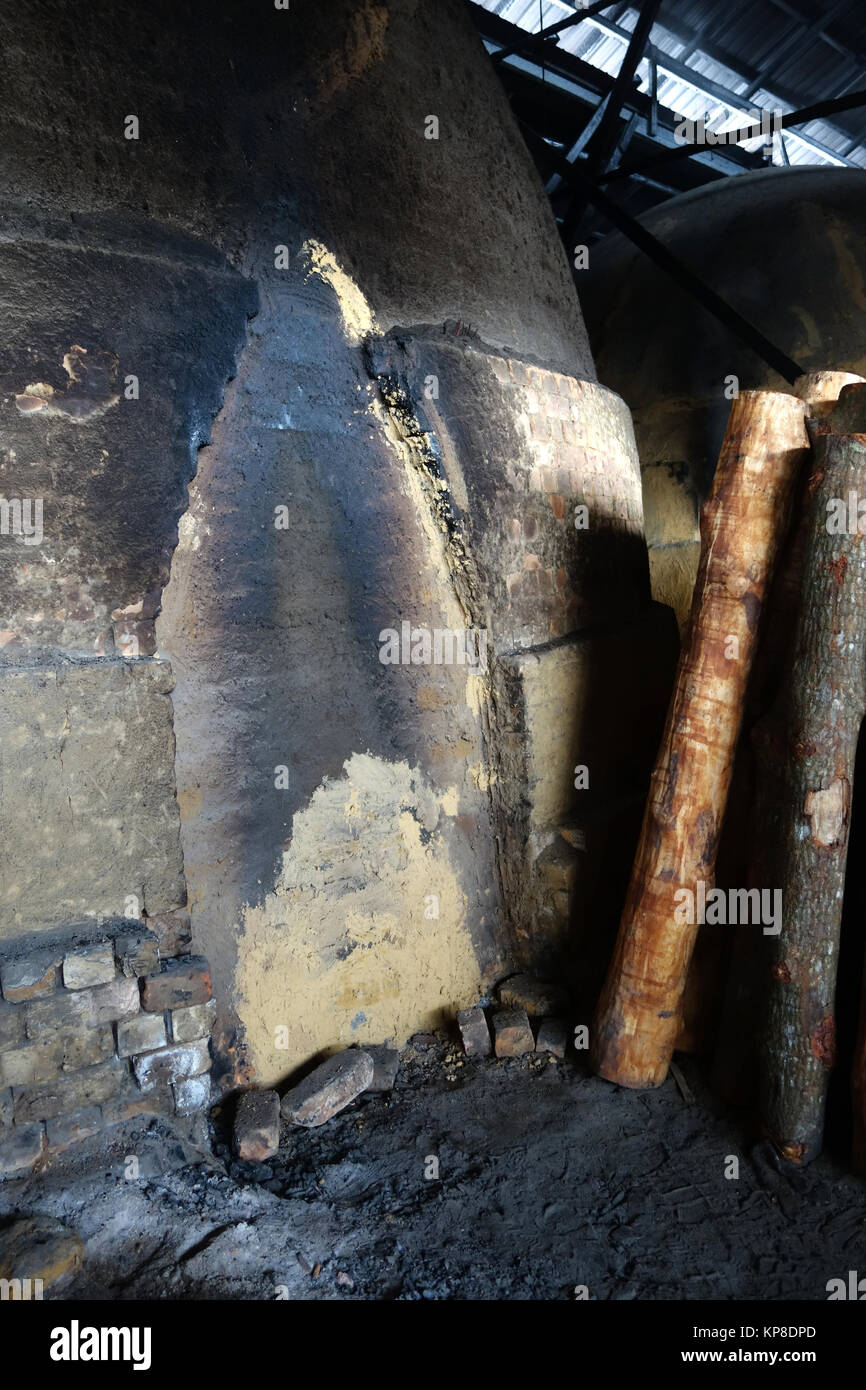 Traditional Charcoal factory Stock Photo Alamy
