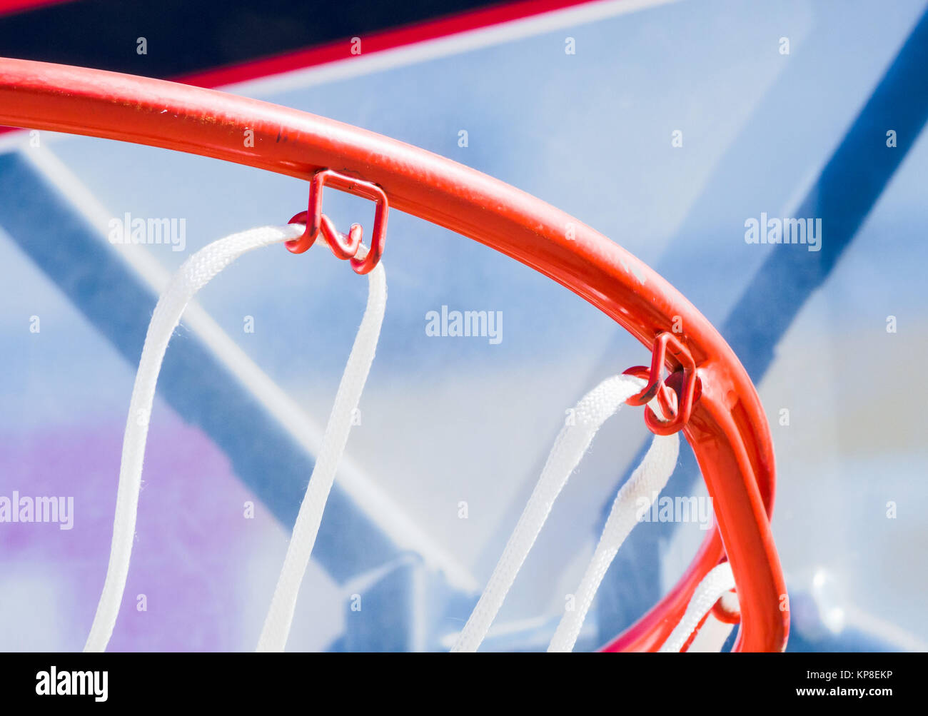 Inside of a basketball Stock Photo Alamy