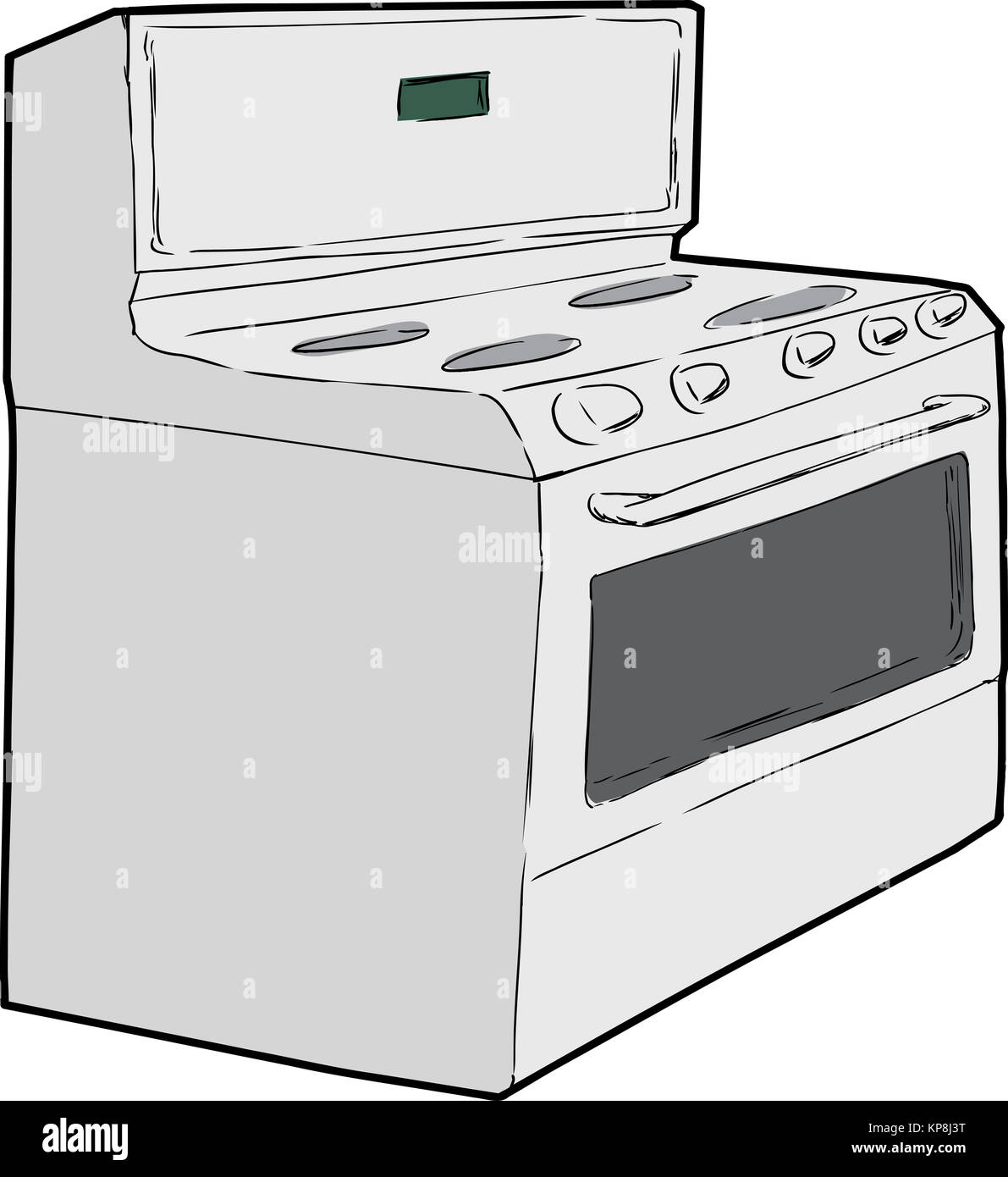 Generic Single Induction Stove Stock Photo Alamy