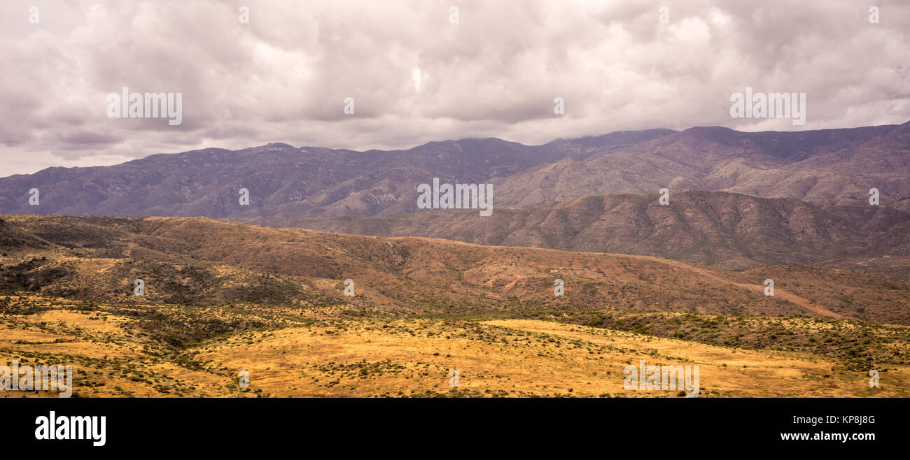 Bradshaw Mountains Panoramic Landcape Stock Photo Alamy
