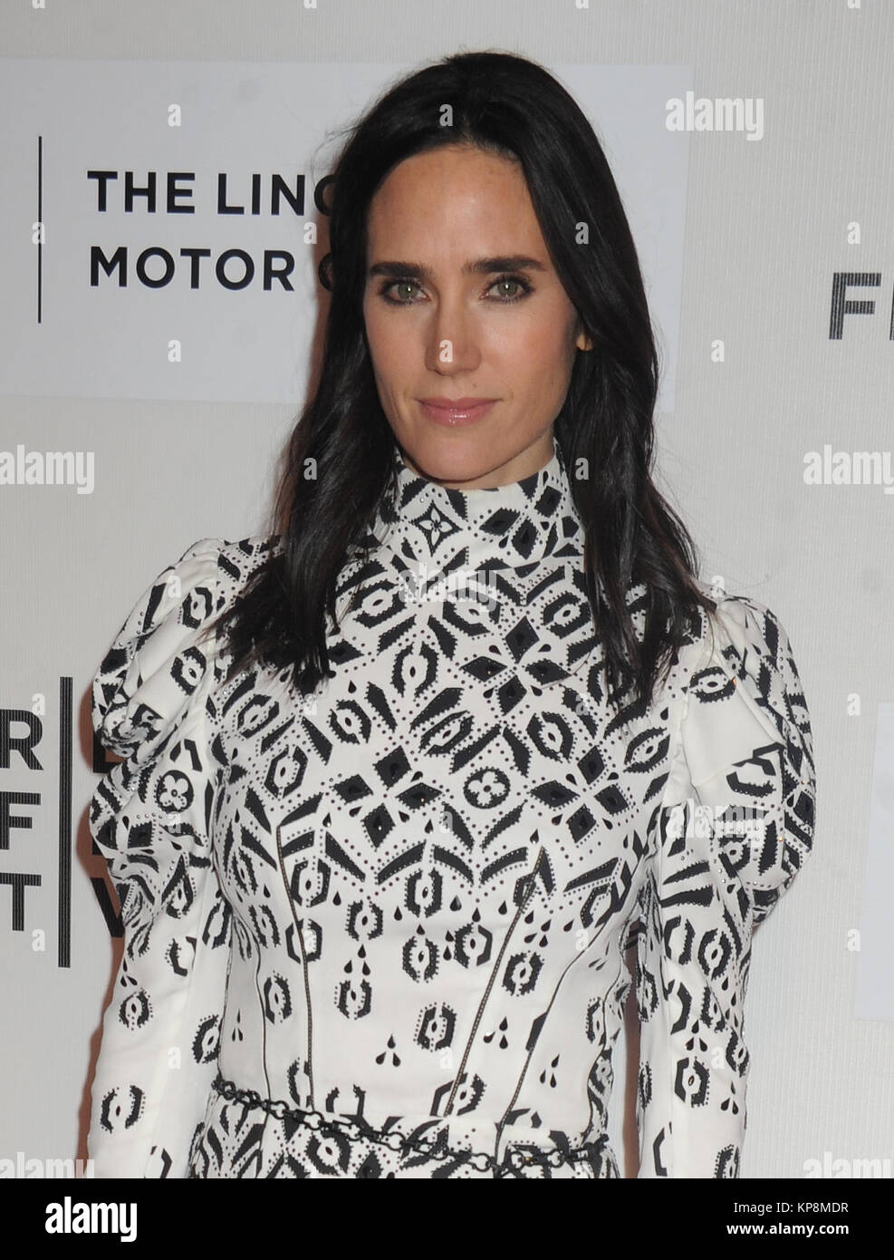 NEW YORK, NY - APRIL 24: Claudia Llosa and Jennifer Connelly attend