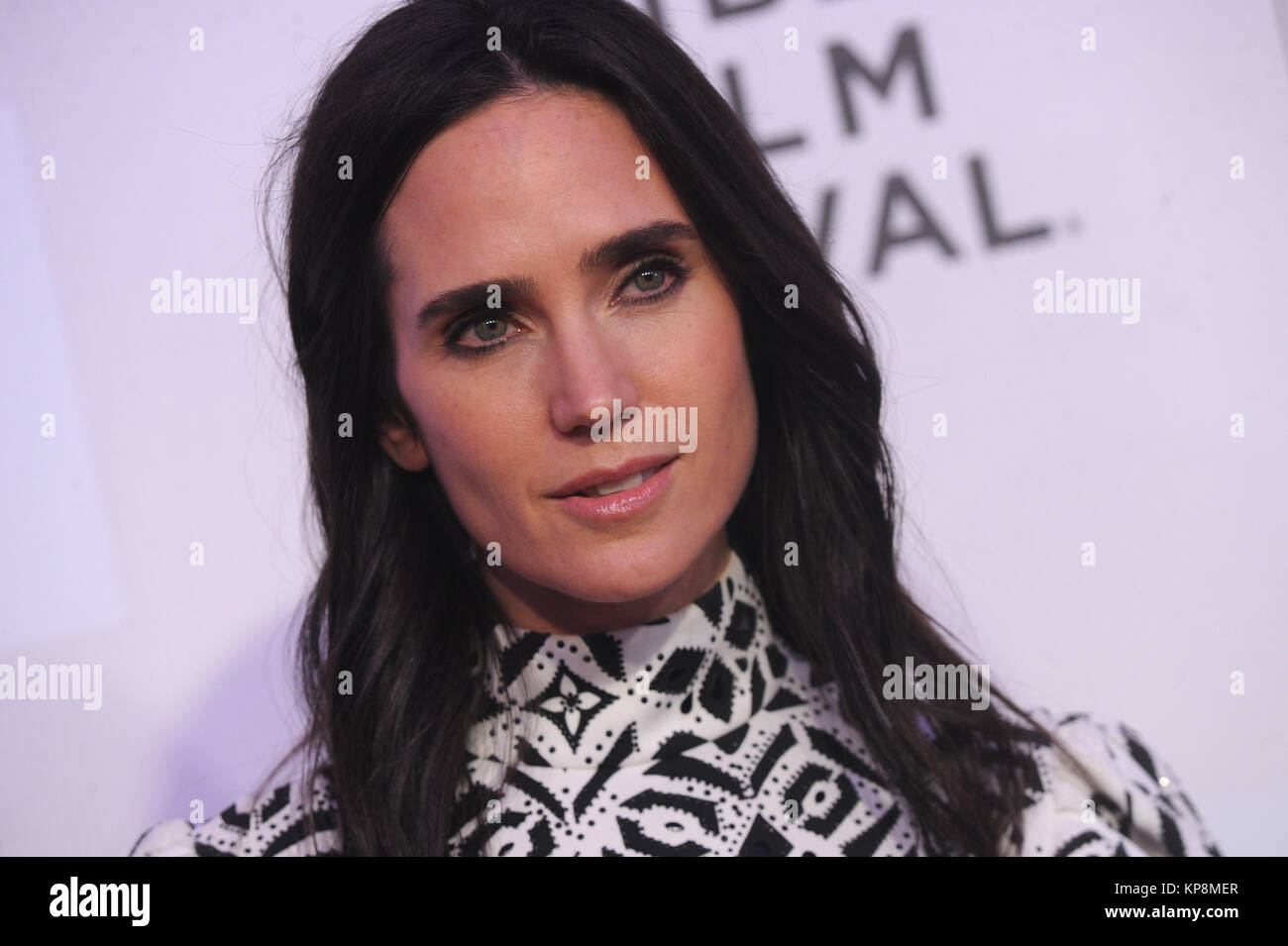 NEW YORK, NY - APRIL 24: Claudia Llosa and Jennifer Connelly attend