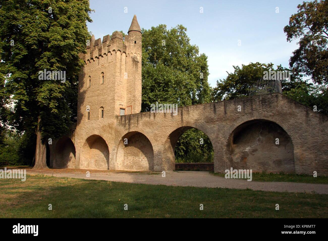 heidentÃ¼rmchen in speyer Stock Photo