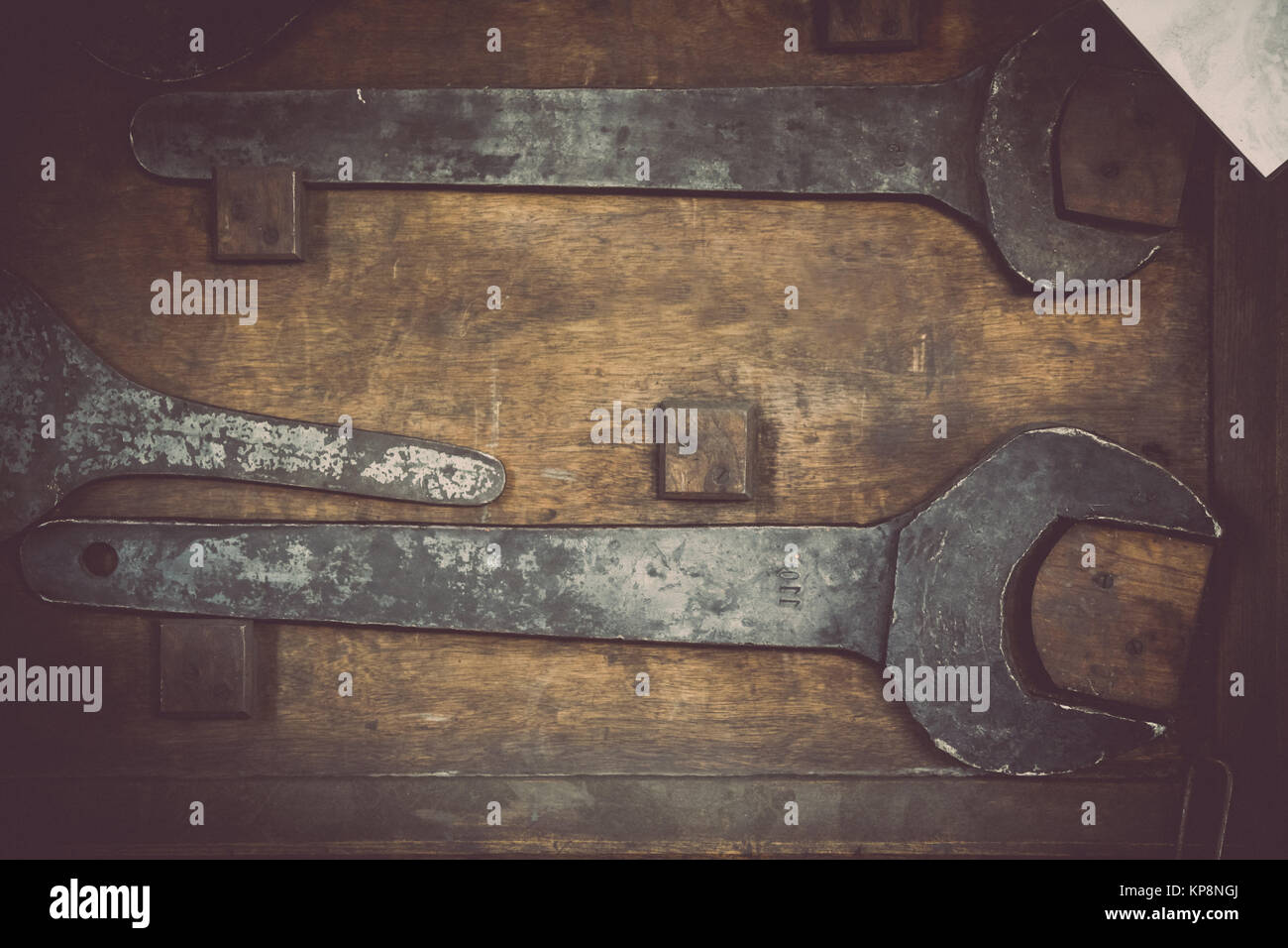 Very big wrenches Stock Photo Alamy