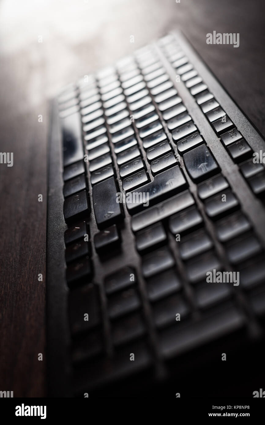 Computer keyboard detail Stock Photo Alamy