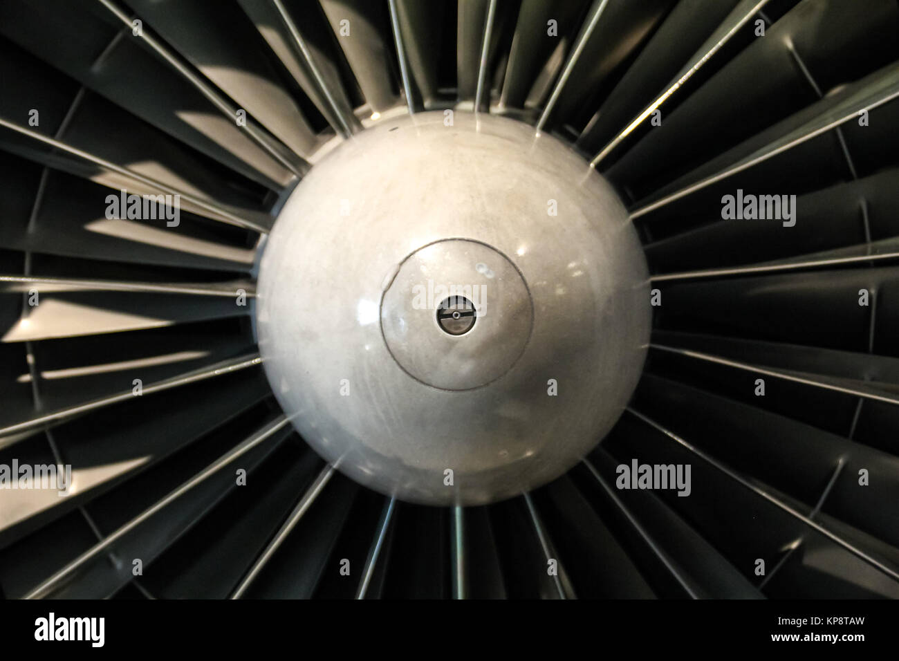 engine turbine Stock Photo