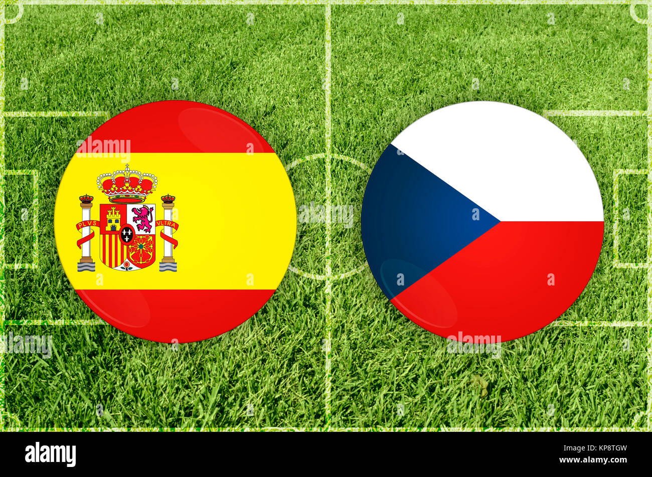 Football match symbols Stock Photo Alamy