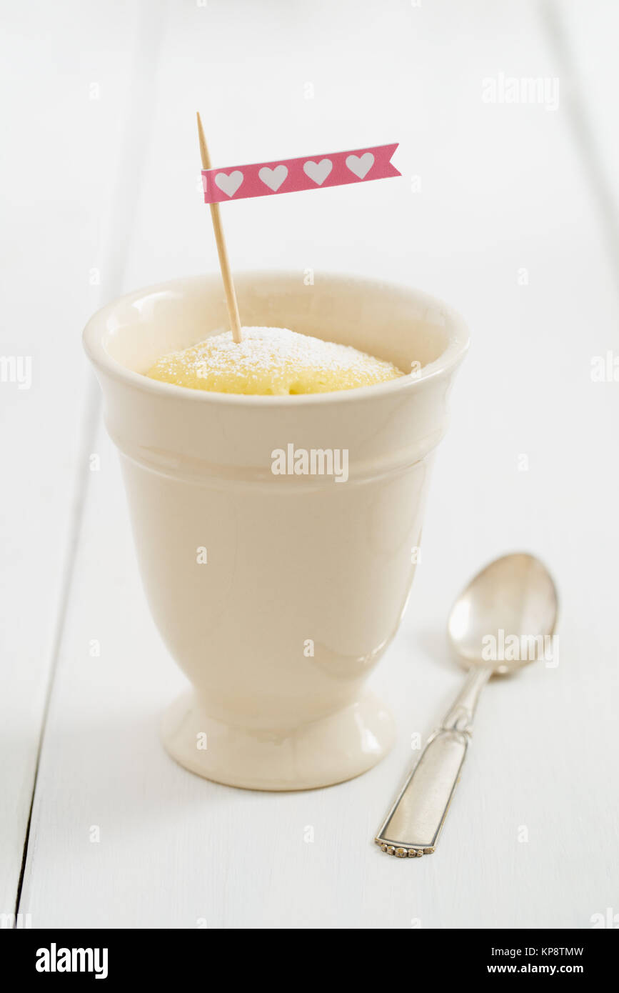 cake in a cup Stock Photo Alamy