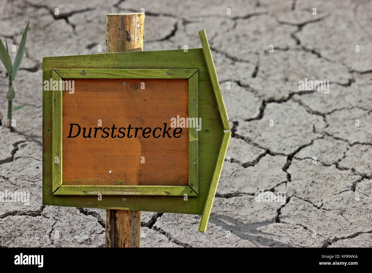 Durststrecke Stock Photo
