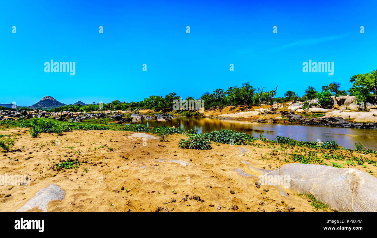 Landscape around the Olifants River near Phalaborwa in Kruger National