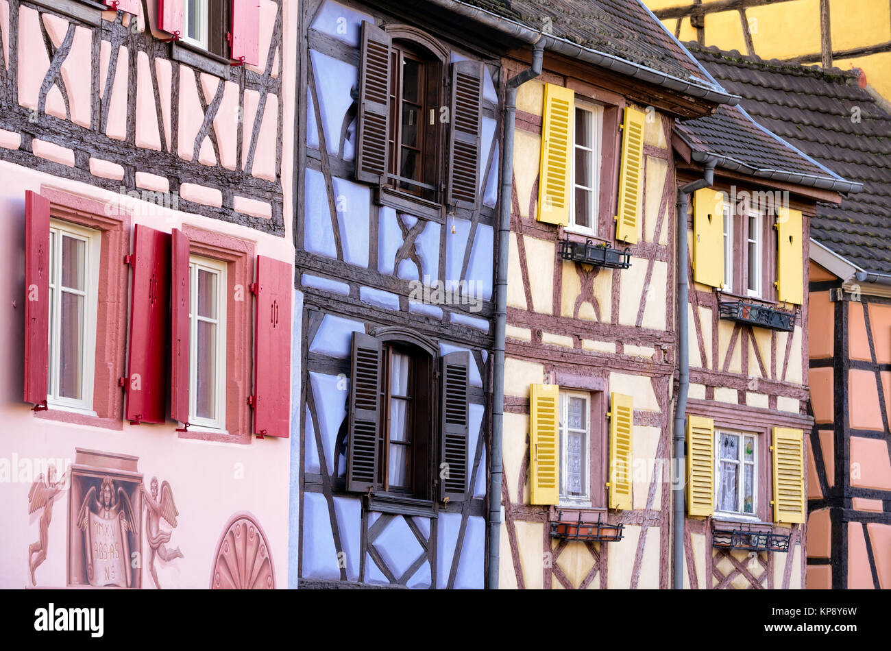Colmar Houses, France Stock Photo Alamy