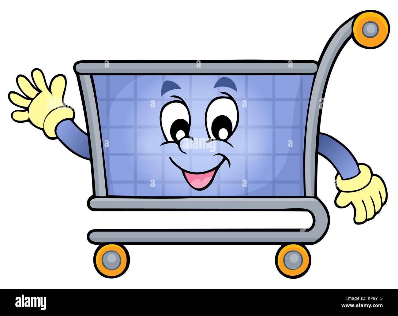 Shopping cart theme image 3 Stock Photo Alamy
