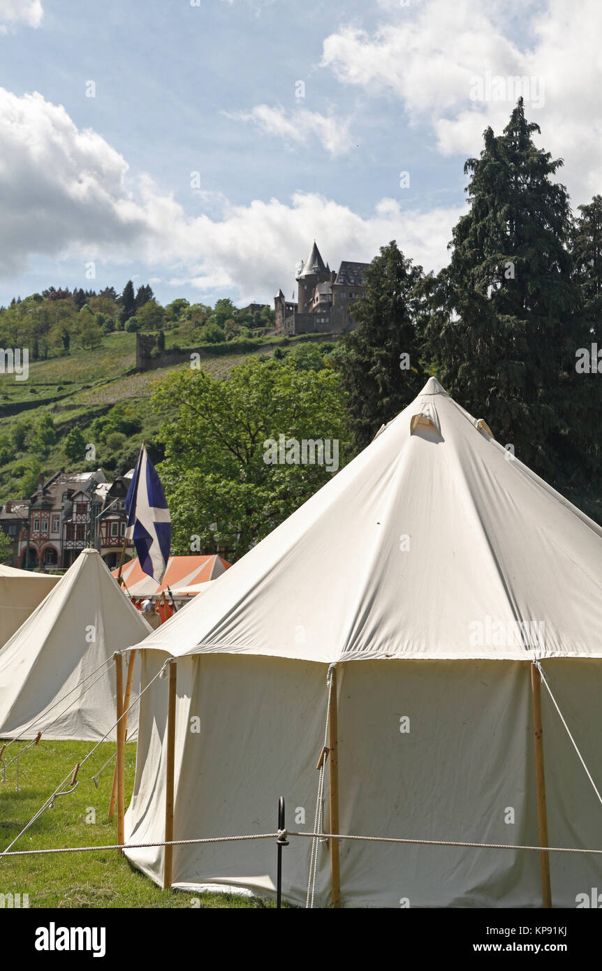 Medieval tents hi-res stock photography and images - Alamy