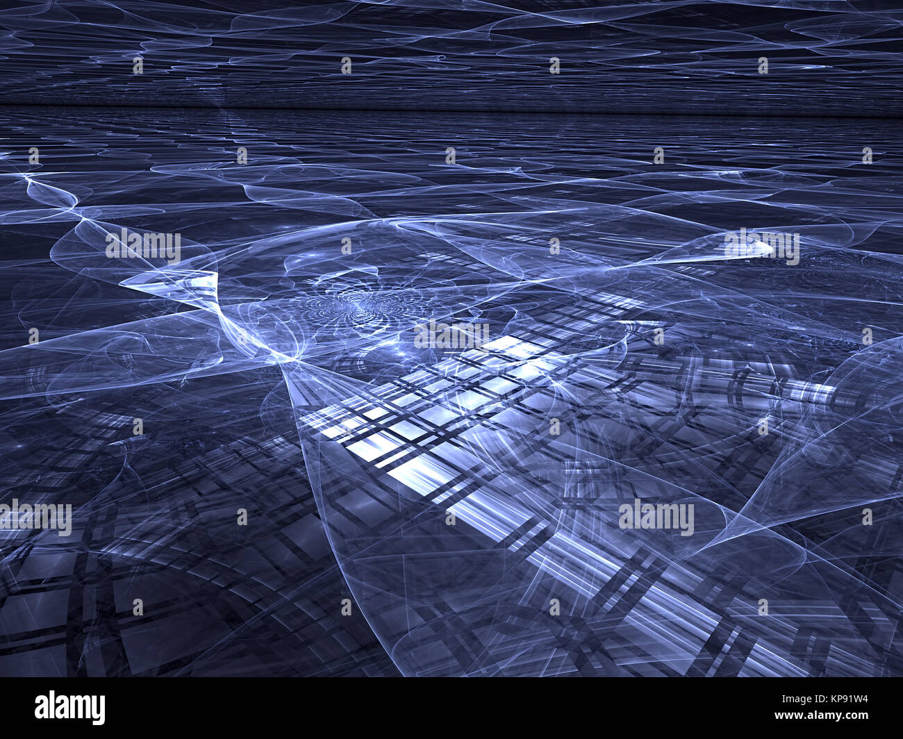 Abstract digitally generated image technology background Stock Photo