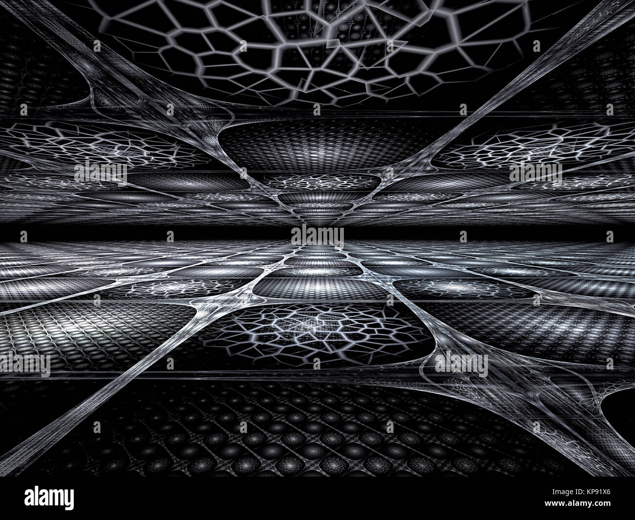 Abstract digitally generated image mysterious portal Stock Photo - Alamy