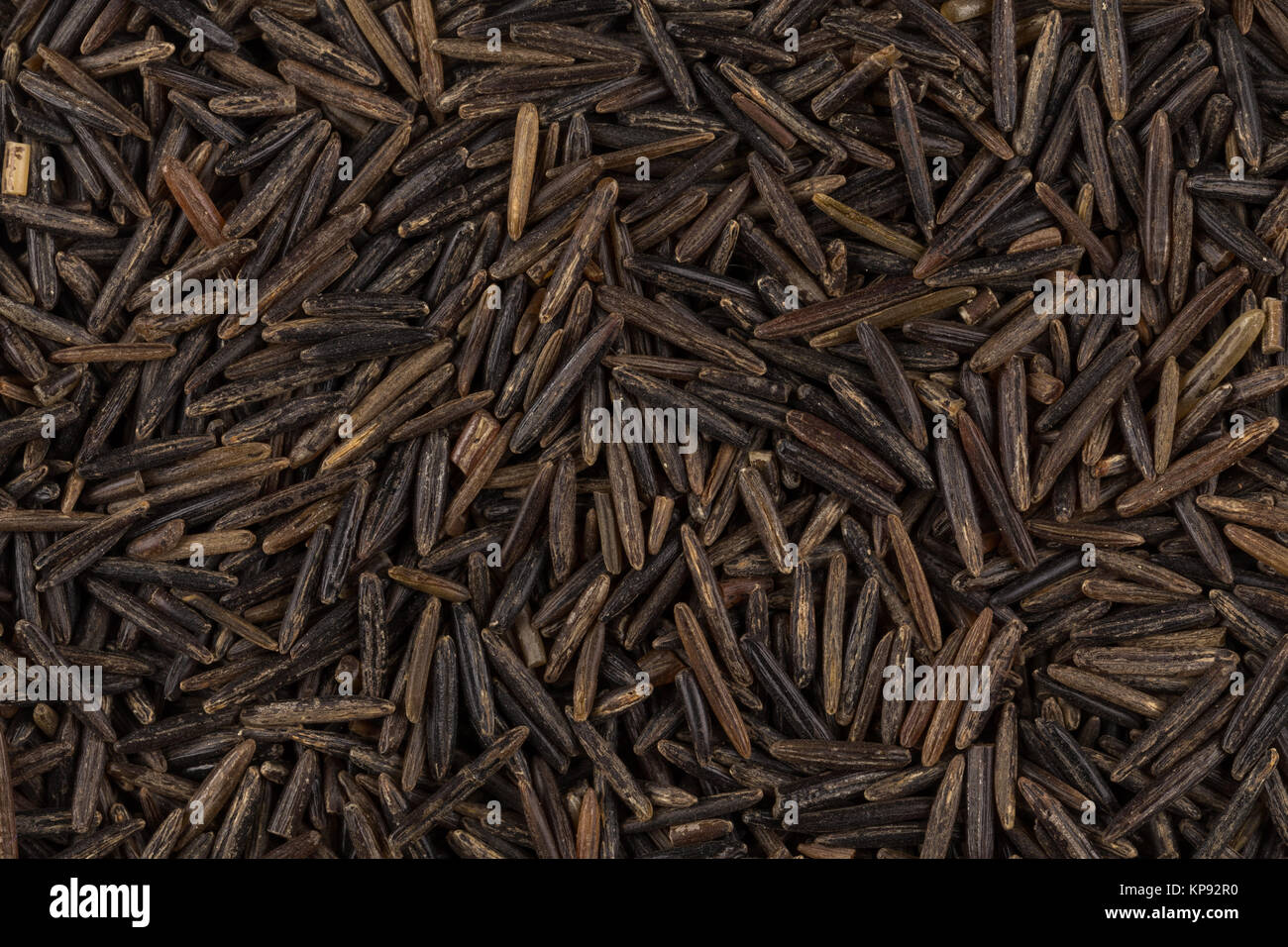 Background of black wild rice Stock Photo - Alamy
