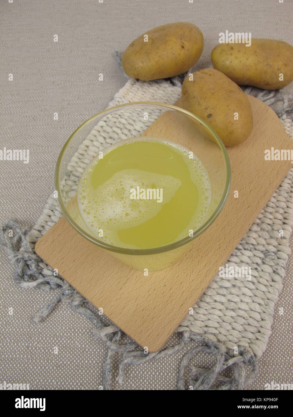 raw potato juice Stock Photo Alamy