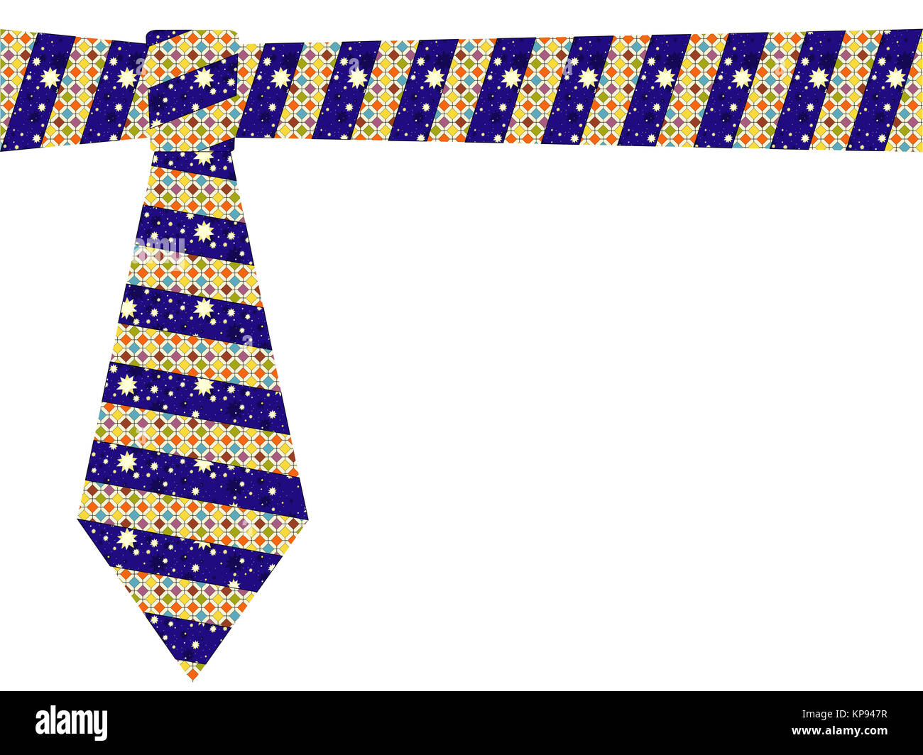 personalized fathers day tie