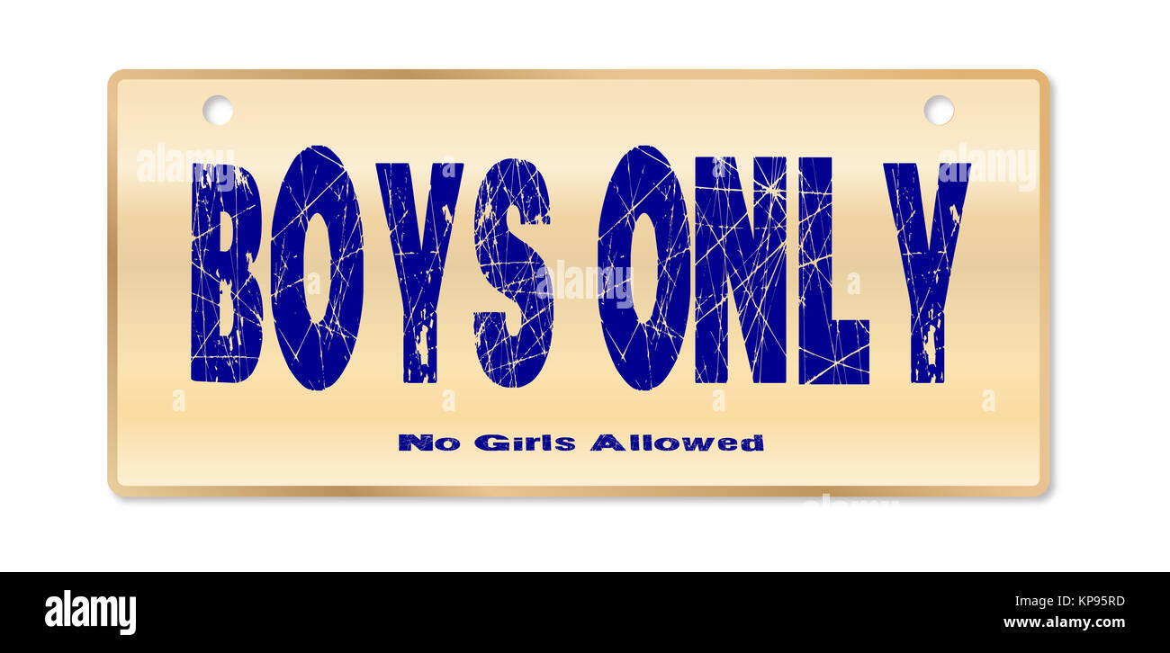 boys-only-sign-KP95RD.jpg