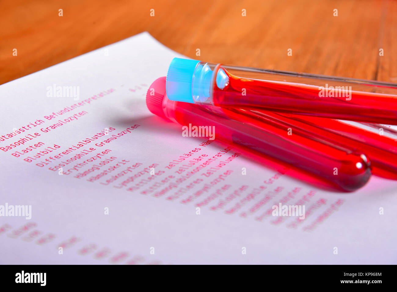 lab blood test laboratory medicine Stock Photo Alamy