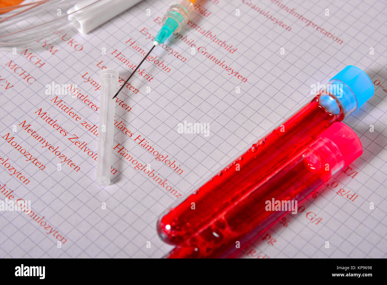 lab blood test laboratory medicine Stock Photo Alamy